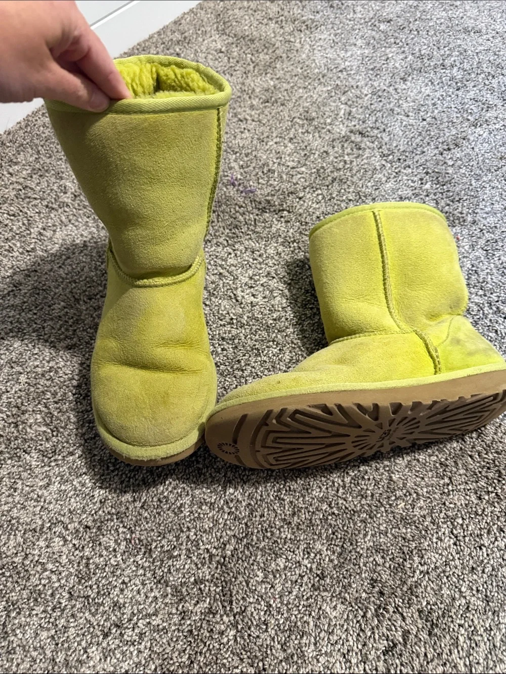 Vintage woman’s size 8 Green Ugg boots